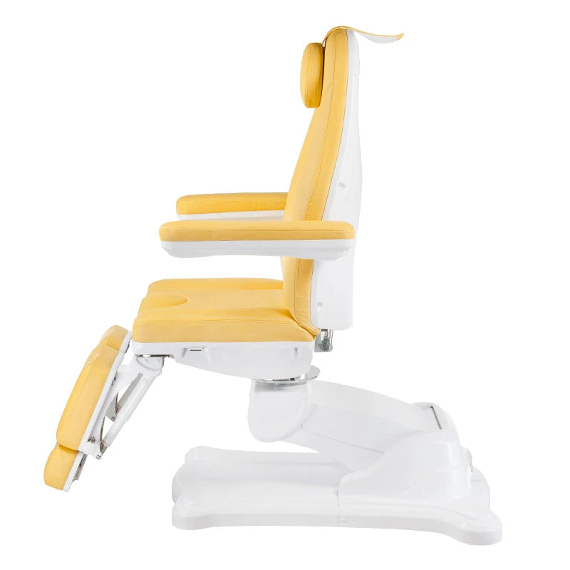 Beauty bed-couche 6672A, 5 motors, yellow