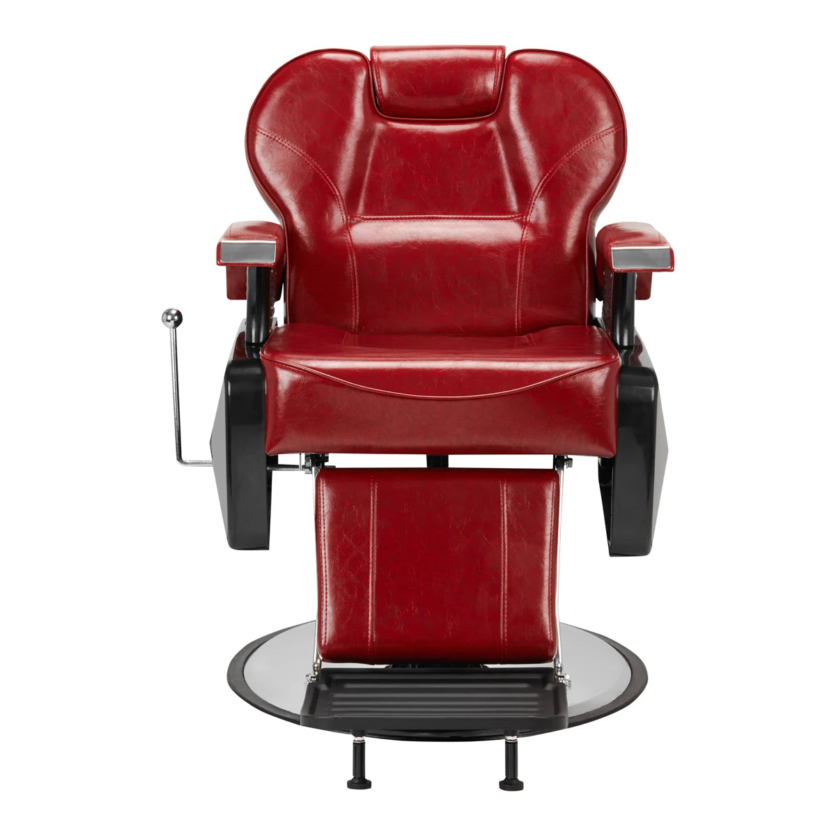 Парикмахерское-барбер кресло Hair System New York, красное