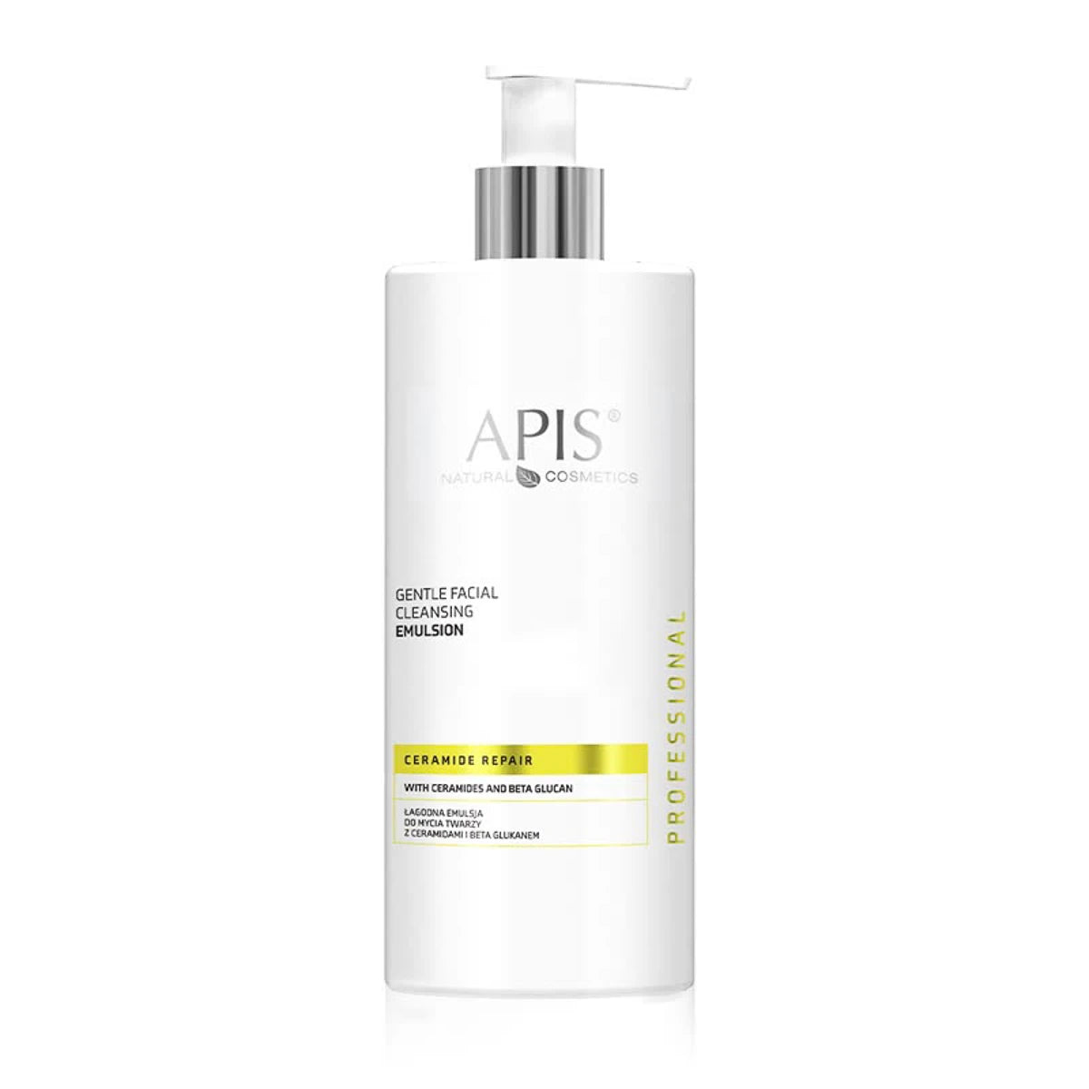 Apis CERAMIDE REPAIR Нежная очищающая эмульсия для лица с керамидами и бета-глюканом 500 мл