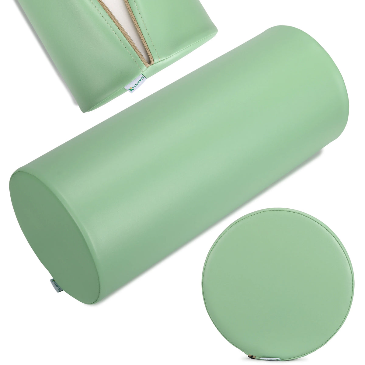 Bolster rond 25x60 vert