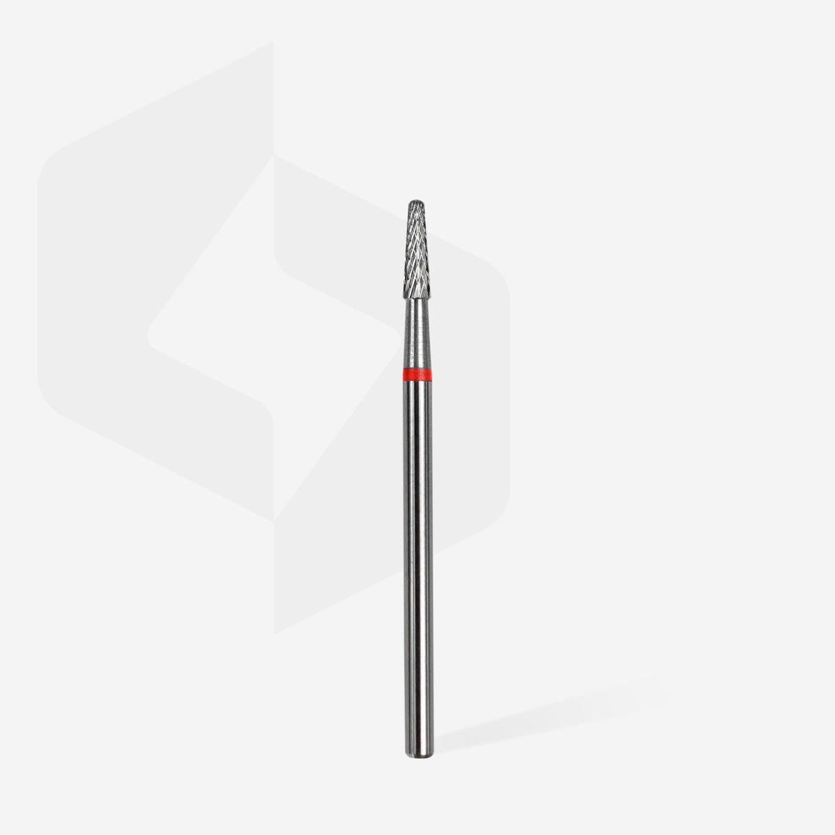 Punta in carburo Cono, colore rosso, diametro 2,3 mm / lunghezza 8 mm