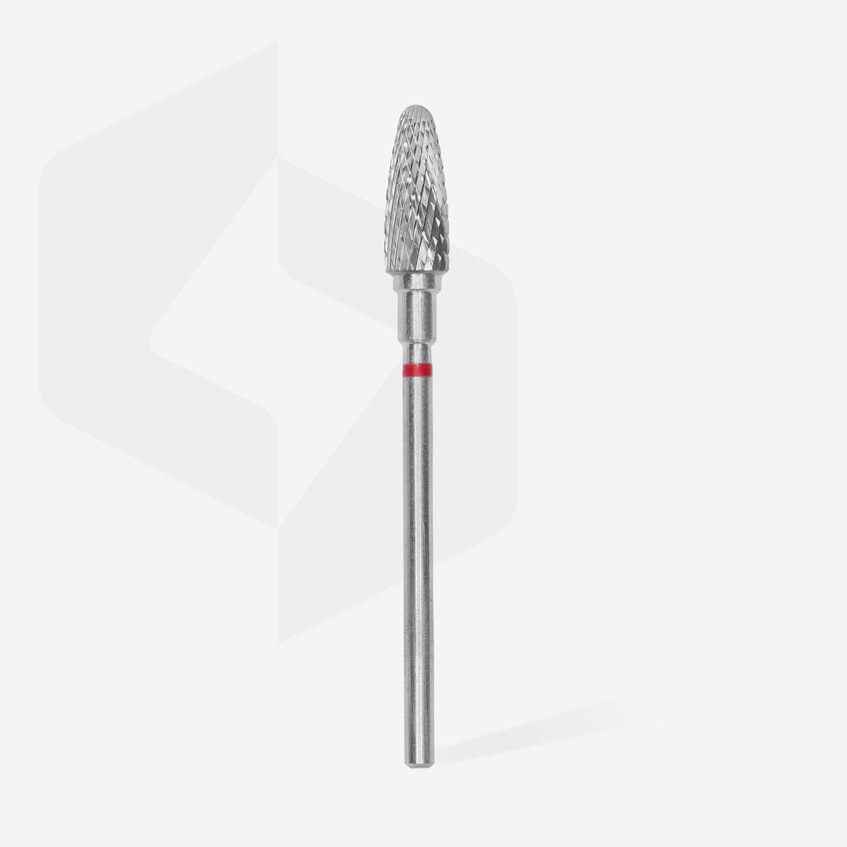 STALEKS EXPERT Karbid csiszolófej corn piros, fejátmérő 5 mm, munkarész 13 mm - piros / puha