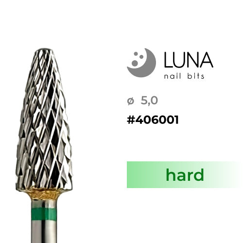 Carbide Nail Drill Bit for Material Removal, Green (Hard) [406001]